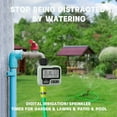 thumbnail image 3 of IPX5 Waterproof Timer for Sprinklers, Automatic/Manual, Large LCD Display, Easy Install for Balcony, Garden, Flower Beds, Farmhouse, Outdoor Use WaterSmart, 3 of 5
