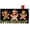 Gingerbread Man, variant on Christmas Gingerbread Man Mailbox Cover Magnetic Standard Size 21"x19", Xmas Peppermint Candy Holly Berry Decorative Post Letter Box Decor, Winter Holiday Black Garden Yard Outdoor Decoration