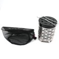 thumbnail image 3 of Bolsa de malla negra, bolsa de nailon, bolsa de malla duradera con cordón, bolsa de viaje pequeña, bolsa de almacenamiento de malla para cosméticos, ducha, 3 of 5