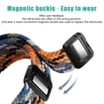 thumbnail image 3 of The straps are compatible with Apple Watch Band Ultra 2 1 49mm, 46mm, 45mm, 44mm, 42mm, 41mm, 40mm, 38mm, soft woven magnetic clasp straps, suitable for iWatch series 10/9/8/7/6/5/3 /SE, 3 of 6