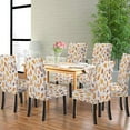 thumbnail image 5 of Fall Dining Chair Slipcovers Set of 6 Maple Leaf Autumn Stretch Removable Washable Slipcovers for Dining Room Hotel Kitchen, 5 of 7