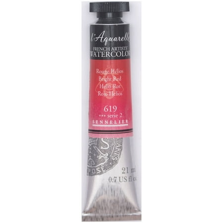 UPC: 3046450117131 | Sennelier French Artists Watercolor 21ml Tube Bright Red S2