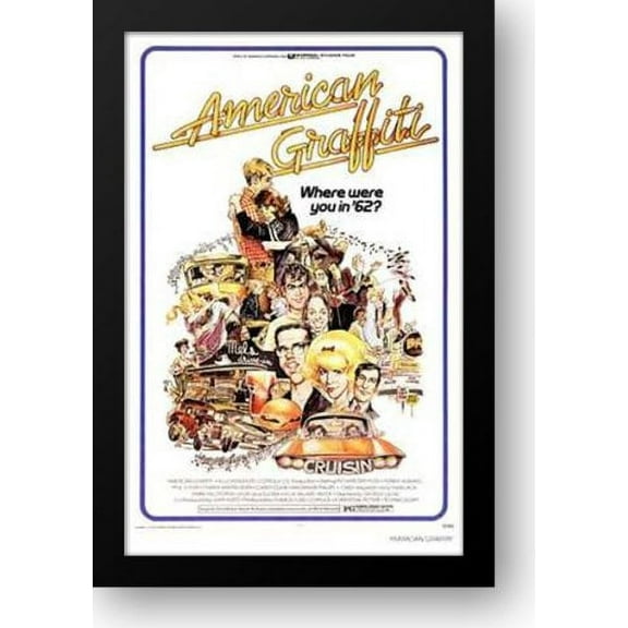 American Graffiti 15x21 Framed Art Print