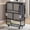 75'' x 31'' w/ Storage Shelf, variant on Folding Bed,75" x 31" Rollaway Bed with 5”Thickness Mattress & Storage Shelf for Adults,High Rebound Foam Filling,Folding Bed with Storage Cover,Steel Frame with 4 Movable and Lockable Wheels
