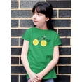 thumbnail image 2 of Never Look Back Lemon Bicycle T-Shirt Juniors -Image by Shutterstock,  x-Large, 2 of 4