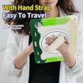 thumbnail image 5 of 3in1 Rotating Stand Case for iPad Pro 13 inch M4 2024 with Hand/Shoulder Strap, Shockproof Rugged, Green, 5 of 7