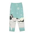 thumbnail image 4 of Fotbe French Bulldog Taking a Bath Women's Pajama Pants,Sleepwear Pants,Pj Bottoms Drawstring And Pockets-Large, 4 of 9