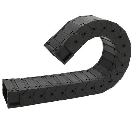 

Cable Drag Chain Full Enclosed Low Noise Series Tank Towlines Removable Wire CarrierD35 x 75 0.7 Meter