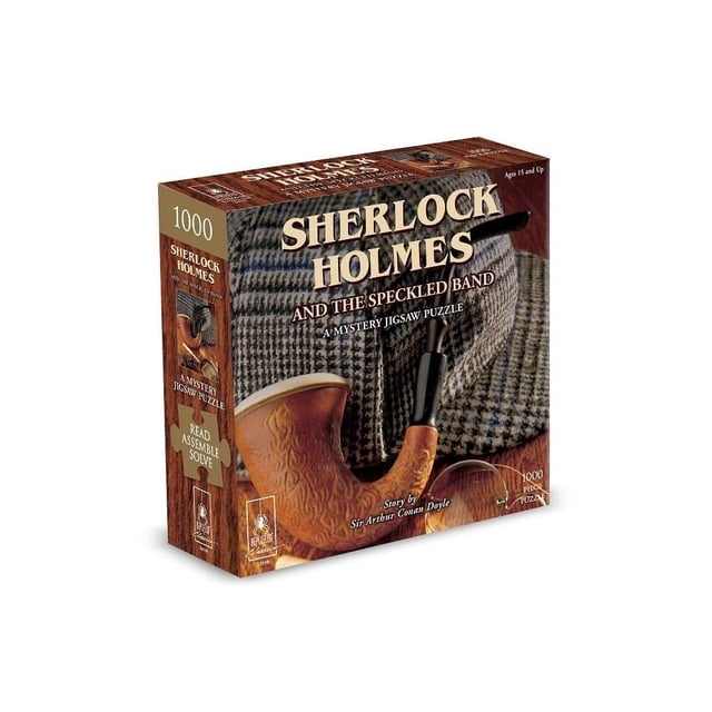 Rompecabezas Bepuzzled Classic Mystery Sherlock Holmes 1000 piezas