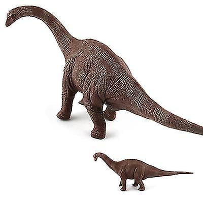 Figura de Dinosaurio Brontosaurio y Brachiosaurus Juguetes, Figura Modelo Juguete, Marrón Afortunado Sencillez