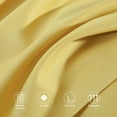 thumbnail image 3 of Egyptian cotton Toddler Pillowcase,Breathable and Cozy Travel Pillow Cover with Envelope Closure, 13" x 18", Yellow, 2 Pack, 3 of 5