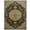 Black/Ivory, variant on Home Dynamix Royalty Medallion Traditional Area Rug, Red/Ivory, 5'2"x7'2"