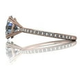 thumbnail image 3 of 2.34 Ct Stunning Solitaire Oval Natural Moissanite Wedding Rings for Ladies Fine 18K Rose Gold, 3 of 7