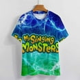 thumbnail image 4 of My Singing Monsters T-Shirt for Women Casual Printed Tee Stylish Soft Graphic Shirts Top Short-Sleeve Outfit 3XL, 4 of 8