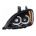 thumbnail image 2 of United Pacific Blackout High Power LED Projection Headlight For 1996-2018 Freightliner Columbia - Driver 31092, 2 of 5