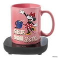 thumbnail image 2 of Uncanny Brands Disney Minnie Mouse 12oz Mug Warmer Set, 2 of 5