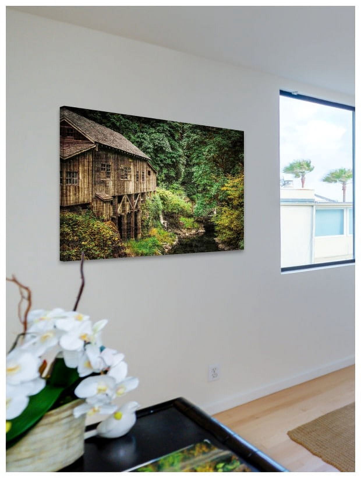 Marmont Hill "Cedar Creek Grist Mill" Painting Print on Canvas