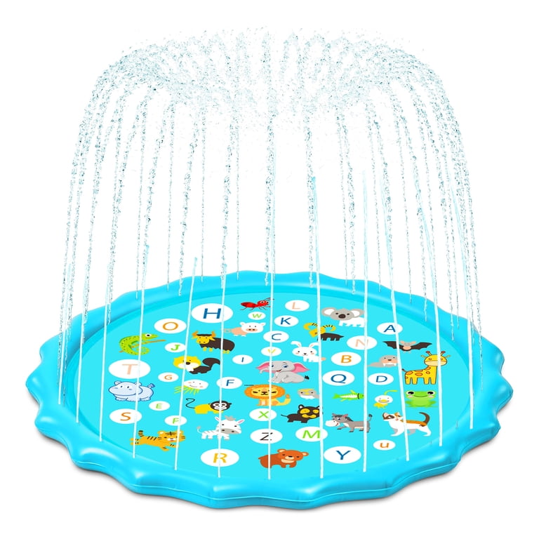 KOPPOP 68" Educational Splash Pad, Blue Sealife photo 8