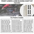 thumbnail image 3 of Front Lower A-ARM Bushing Shaft Kit 7501093 for Polaris Sportsman 400 500 570 600 700 800 Trail Blaz, 3 of 5