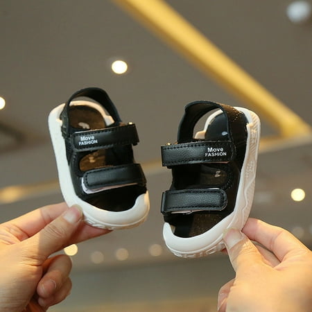 

YOHOME Clearance！Baby Shoes Summer Baby Toddler Sandals Soft Soles Men S And Women S Baby Shoes Black 23