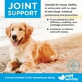 thumbnail image 2 of Vet Worthy Dog Hip and Joint Supplement - Glucosamine Chondroitin for Dogs with MSM and Essential Minerals - Early Care Formula for Dog Joint Health and Flexibility - Liver-Flavored Tablet (90 ct), 2 of 3