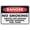 Warning Sign 2, variant on Danger Fuel Storage No Smoking Sign For House 8"x12" Yard Sign, Premium Aluminum Sun-Proof Rust-Free, Fuel Storage Smoking Ban Marker