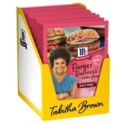 McCormick Burger Business Seasoning Mix by Tabitha Brown, 1 oz (Pack of 12) H1
