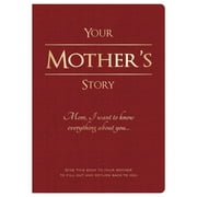 Piccadilly Your Mother's Story, 6 x 8.5", Paper, Guided Journal, 200 Pages, Red