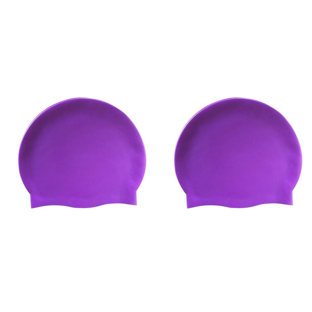 Xihbxyly Gorro de Natación para Adultos, Diseño Ergonómico 3D, Antideslizante y Hermético, Protección para Las Orejas, Elasticidad Cómoda, Protección Contra El Cabello Seco, Ajuste Universal, Paquete