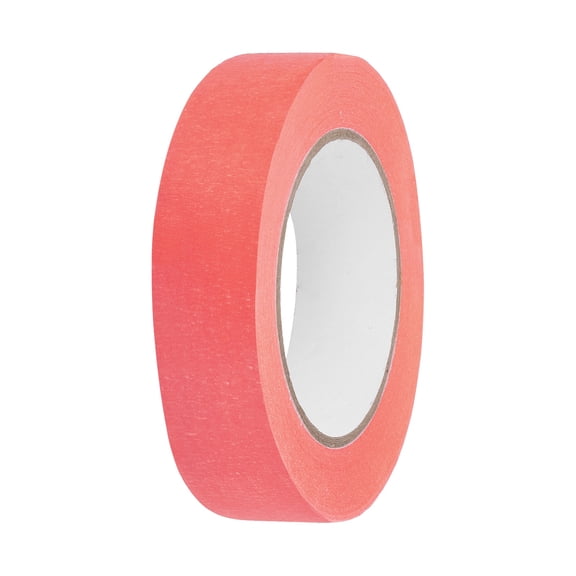 1-3/16" x 54.5 Yard Colorful Masking Tape Crepe Paper Masking Tape, Pink