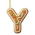thumbnail image 1 of Adorno Navideño con 26 Letras, Colgante para Árbol de Navidad, Adornos Personalizados, Decoración Navideña, Decoración Colgante para Árbol de Navidad., 1 of 1