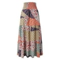 thumbnail image 2 of LEEy-world Women's Skirts Women's Long Rainbow A Line Tulle Tutu Skirts Tiered Skirt Petticoat Orange,XL, 2 of 4