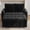 Black, variant on Rophefx 3-in-1 Pull Out Sofa Bed, Futon Sofa, Convertible Chenille Sleeper Chair Bed for Living Room,Black