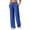 Blue, variant on Kaemgyyd Baggy Sweatpants for Women High Waist Loose Pants with Pockets Athletic Running Workout Trousers Fall Trendy Outfit