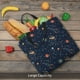 thumbnail image 5 of Balery Cartoon Space Planets Bolsa de Mano para Mujeres con Cremallera, Bolsa de Gimnasio con Compartimentos, Bolsa para Laptop, Bolsa para Trabajo, 5 of 7
