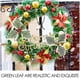 thumbnail image 5 of 10 piezas de plantas navideñas creativas, accesorios de decoración, bayas artificiales, hojas verdes, plantas para decorar el hogar (bayas rojas, bayas doradas, 5 de cada una), 5 of 5