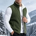 thumbnail image 2 of Vest for Men Fleece Lined Sleevelss Jackets Winter Warm Vests, 2 of 9