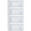 TOPS, TOP4008, Spiral Carbonless While You Were Out Book, 1 Each, White