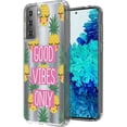 thumbnail image 1 of Bemz Hybrid TPU Case for Samsung Galaxy S21, 6.2-inch (with Touch Tool) - Good Vibes Only, 1 of 4