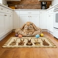 thumbnail image 7 of QuanTara Easter Bunny Print Doormat 23.6x15.7 Inch - Indoor Outdoor Welcome Mat, Non-Slip Holiday Decorative Rug for Doorstep, Porch, Entryway, 7 of 7