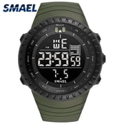 Smael Brand New Electronics Watch Analog Quartz Wristwatch Horloge 50 Meters Waterproof Kol Saati 1237 Digital Alarm Men Watches - Digital Wristwatches
