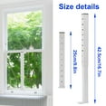 thumbnail image 2 of PUXI Adjustable Window Security Bars, Window Locks Bars Inside for Prevent Burglary for Single Hung Windows or Narrow Patio Doors, Extend from 16-3/8" to 29-1/2", 2 of 8