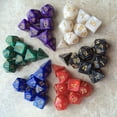 thumbnail image 3 of Dados De Varios Lados 7 unidsset juego de dados Irregular dados para DnD RPG 4, 3 of 4