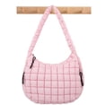 thumbnail image 1 of Bandolera Iqimott, acolchada, acolchada, de nailon, color rosa burbuja, 1 of 7