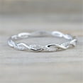 thumbnail image 5 of Anillo de diamantes con giro europeo y americano, anillo de moda simple, anillo de joyería, fácil de usar, estilo fresco y dulce, 5 of 5