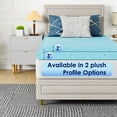 thumbnail image 7 of Dkelincs 3 inch Cooling Gel Memory Foam Mattress Topper, Gel Infused Soft Mattress Topper for Back Pain Pressure Relief, Ventilated, CertiPUR-US Certified, Twin Size, 7 of 7
