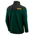 thumbnail image 3 of Men's Darius Rucker Collection by Fanatics Green Green Bay Packers Color Block Polar Fleece Full-Zip Jacket, 3 of 5