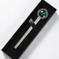 thumbnail image 5 of Peacock feathers Book Mark - Vintage Silver Lace-Edged Bookmark: a Must-Have Accessory for Book Lovers and Readers, 5 of 5