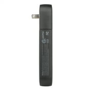 onn 2-in-1 Portable Charger Power Bank, 10,000mAh, with Detachable Wall Plug, Usb-C Port, and Usb Port