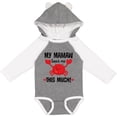thumbnail image 3 of Inktastic Mamaw Loves Me Grandson Boys or Girls Long Sleeve Baby Bodysuit, 3 of 5